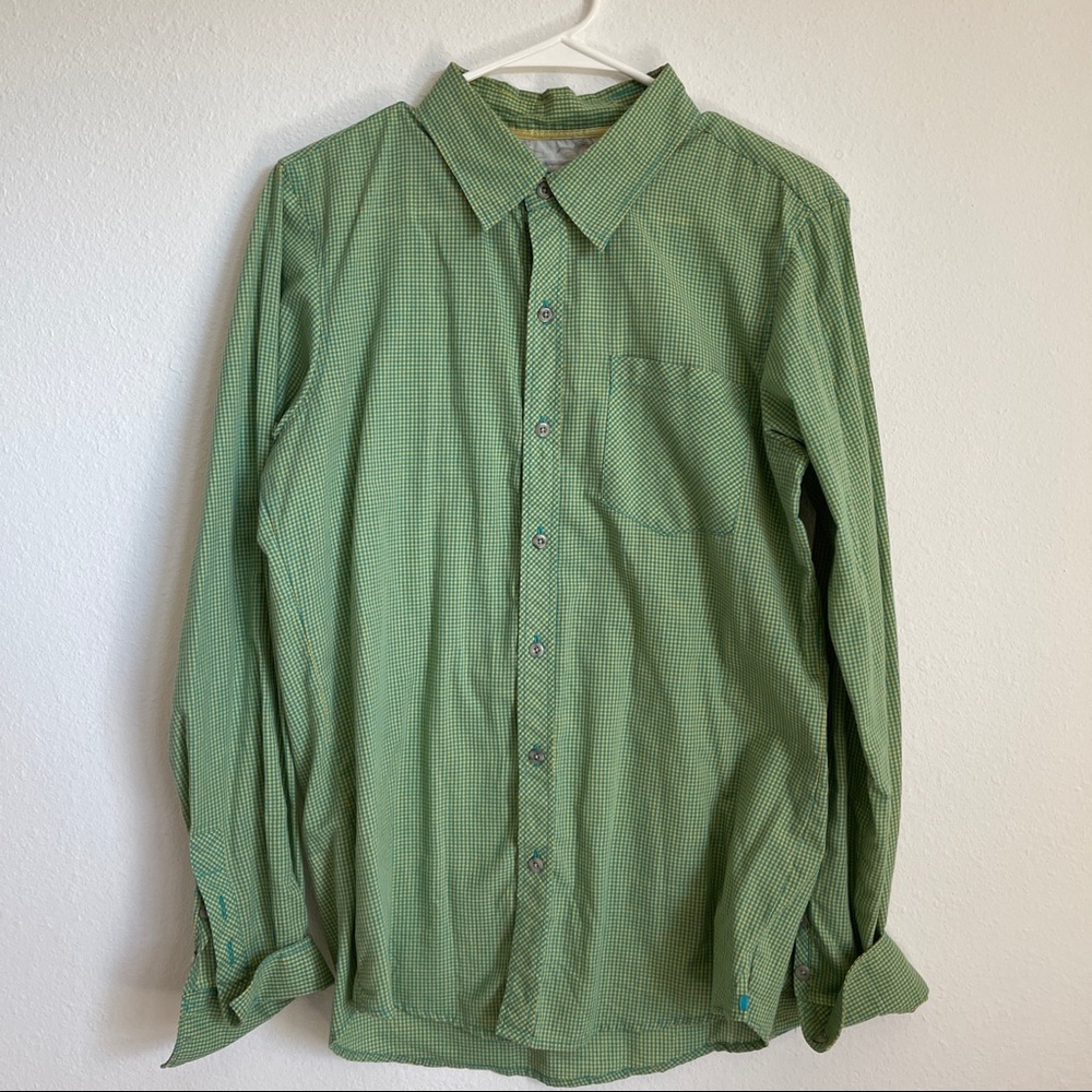 Toddland outdoor button down shirt check